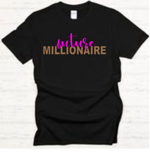 Load image into Gallery viewer, Future Millionaire - Metallic Gold
